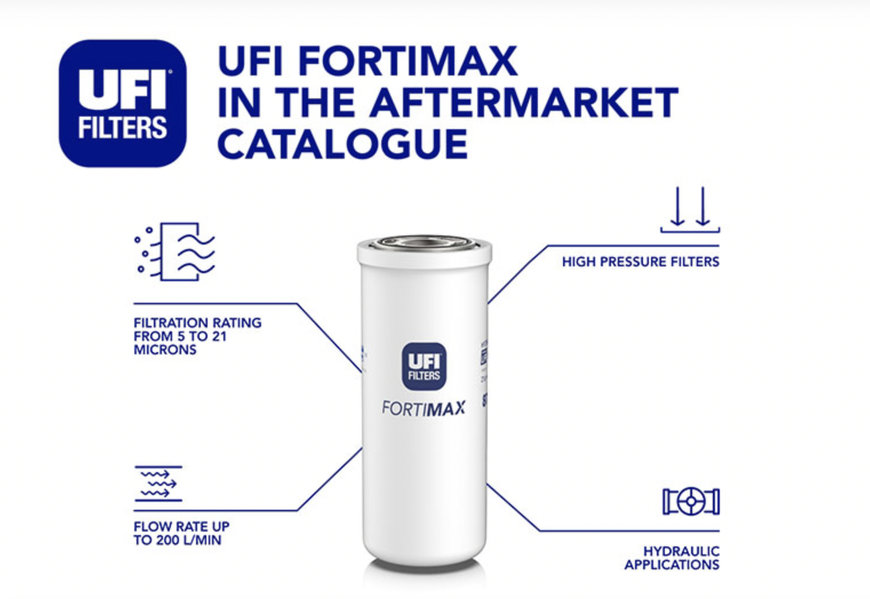 Drei gute Gründe für die Wahl eines Hochdruck-Hydraulikölfilters UFI Filters FORTIMAX